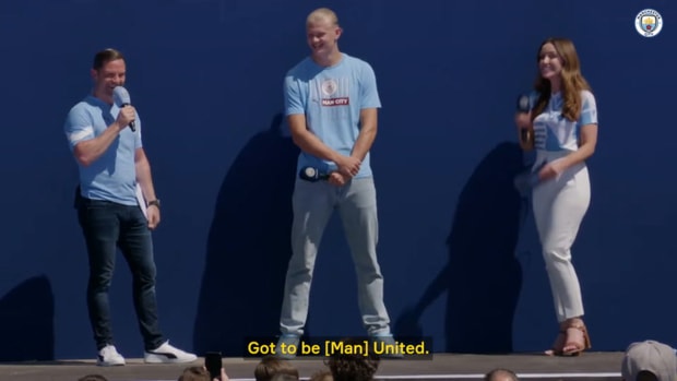 Haaland can’t wait to play Man Utd